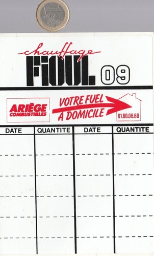Sticker fioul fuel ariege - sticker.,