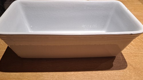 Plat céramique blanc pour - en,
