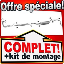 Ligne pot d'échappement pour