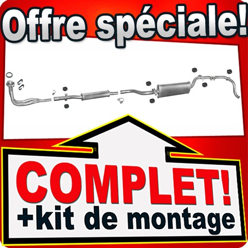 Ligne pot échappement - ligne,