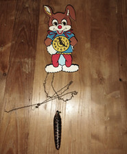 Pendule murale Lapin vintage