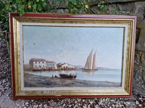 Peinture ancienne huile - peinture,