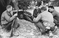 WW2 - Bataille du Cotentin - Ecoute de la radio fin juin 1944