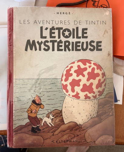 Hergé tintin etoile - tintin, l'etoile