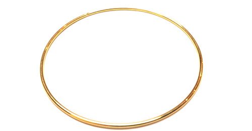 Bracelet jonc jaune 18 - or,