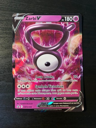 Carte pokémon zarbi swsh300 - pokémon, v