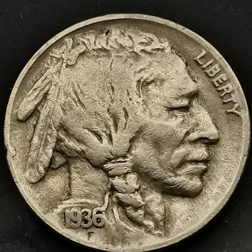 Cents buffalo nickel - 5, 1936
