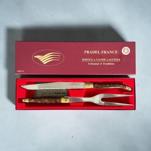 Coffret couverts viande - à,