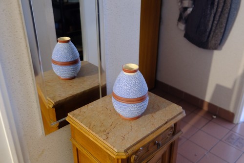 Vase ovoïde art déco odyv - vase,