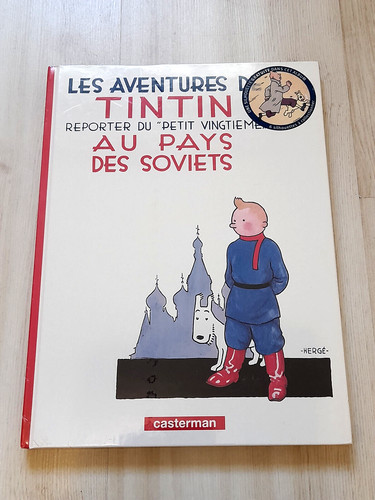 Tintin pays des soviets - tintin,