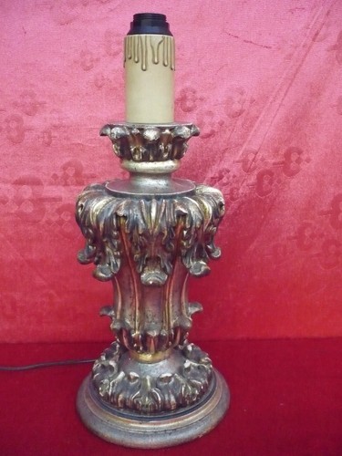 Vieux lampe - vieux, de