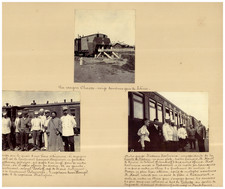 Russia, Boxer, Siberia, Militaires Belges et Russes et Mme Kazlilinia (Gazette d