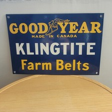 Plaque émaillée Good Year