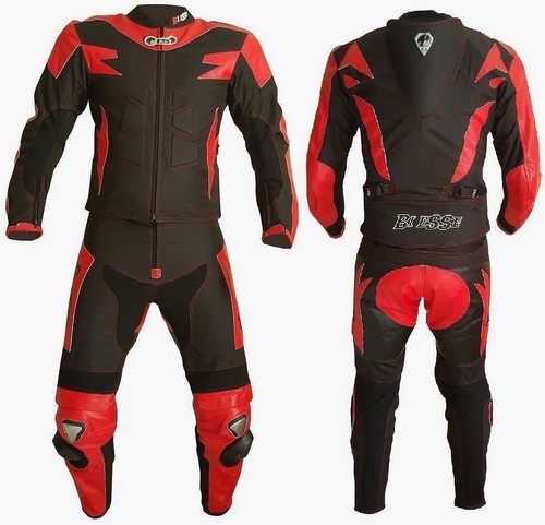 Combinaison moto cuir veste - moto, en
