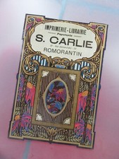 CHROMOLITHOGRAPHIE 1900