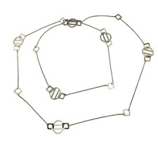 Tiffany & Co. Paloma Picasso Sterling Silver Zellige Necklace with Box#22958