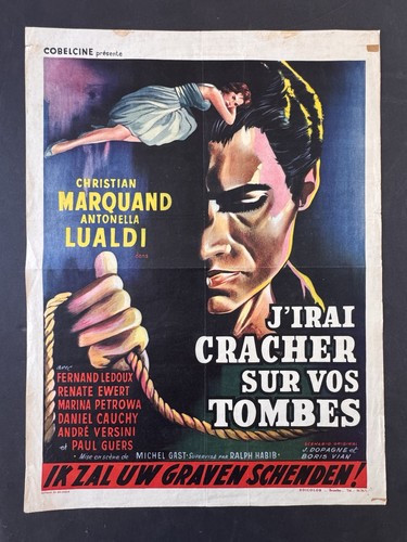 Affiche cinéma belge j irai - cinÉma, j'irai