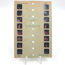 Cabaret Montmartre Colorelief stereo card # 908 risque