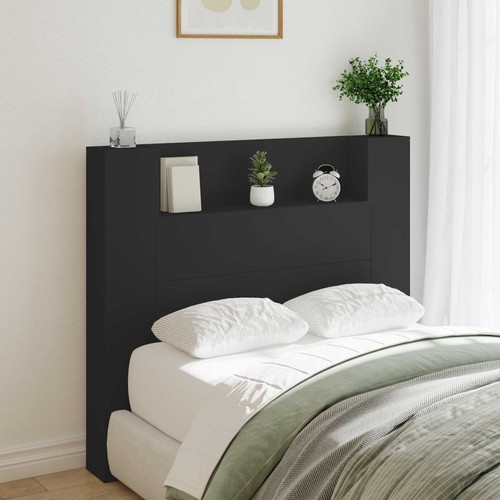 Armoire tête lit avec led - lit,