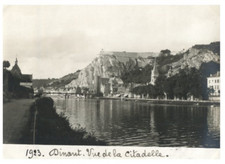 Belgique, Dinant, Vue de la Citadelle  vintage silver print,  Tirage argentiqu