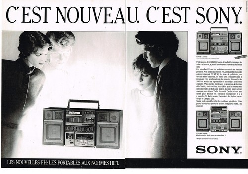 Publicite advertising 1985 - publicite,
