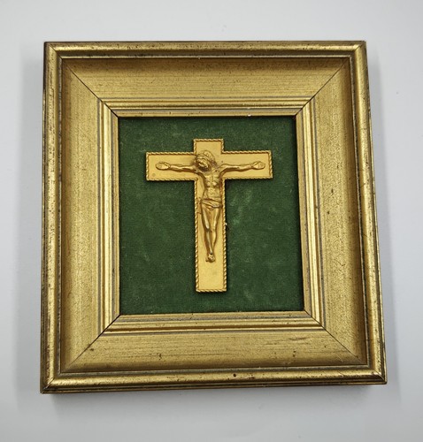 Crucifix mural encadré art - crucifix,
