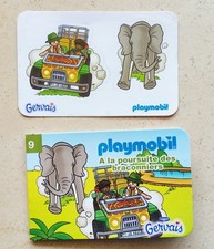 Playmobil ELEPHANT SAFARI sticker sticker sticker vintage