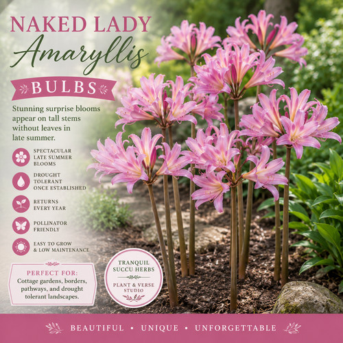 Amaryllis belladonna pink - 3,