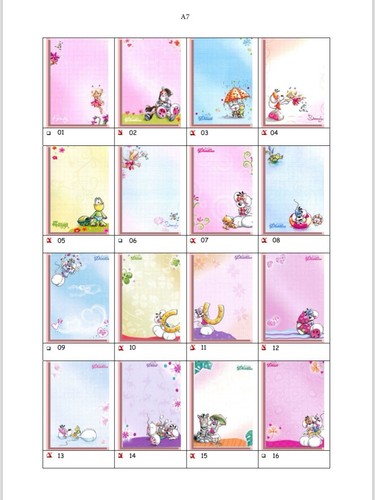 Lot 500 feuilles diddl - 500,