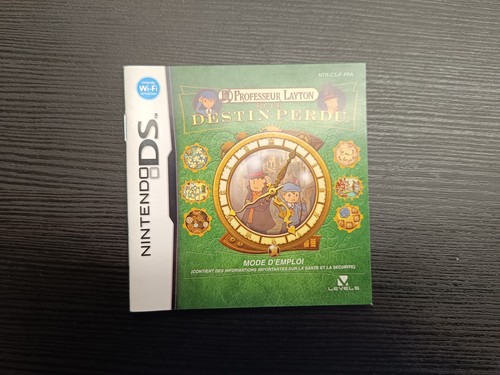 Notice seule professeur layton - notice,