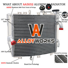 Aluminium Radiateur pour