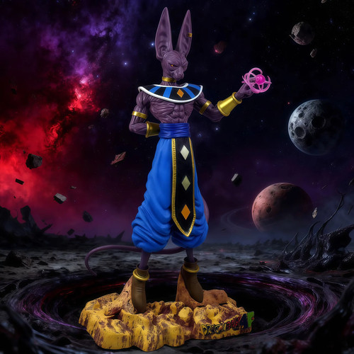 Figurine beerus dieu - de, la