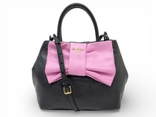 VINTAGE SAC A MAIN PRADA NOEUD