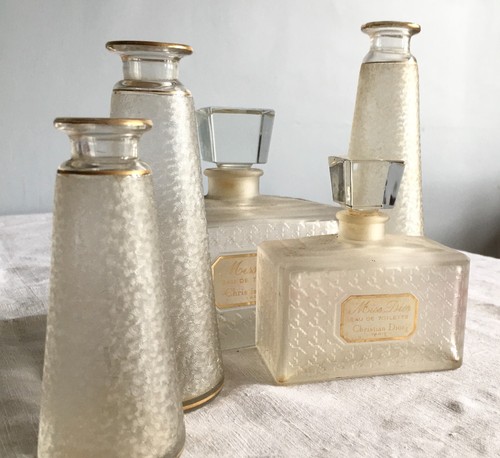 Lot flacons anciens de - flacons,
