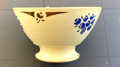 Bol faience badonviller decor - faience,