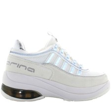 Fornarina P25f baskets compensées pour femmes UP WHITE