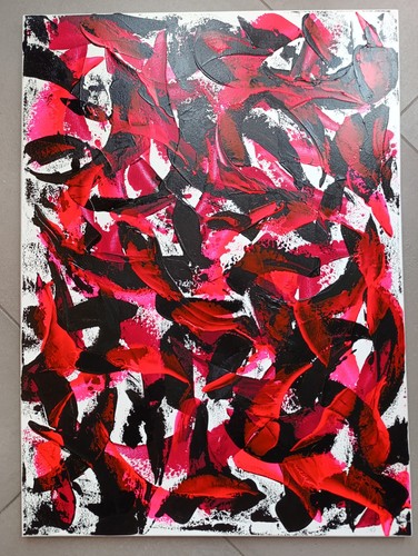 Tableau peinture abstraite - peinture,