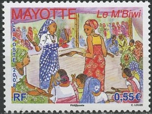 Mayotte 217 mnh - mayotte, **