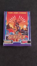 STRIDER II 2 AMSTRAD SCHNEIDER CPC 464 664 CASSETTES USED BOX NO MANUAL