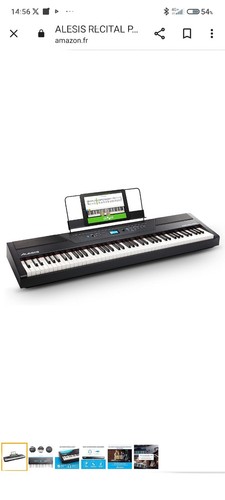 Piano numérique alesis - piano,