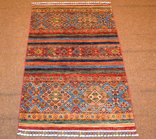 Tapis oriental handnoué - oriental,