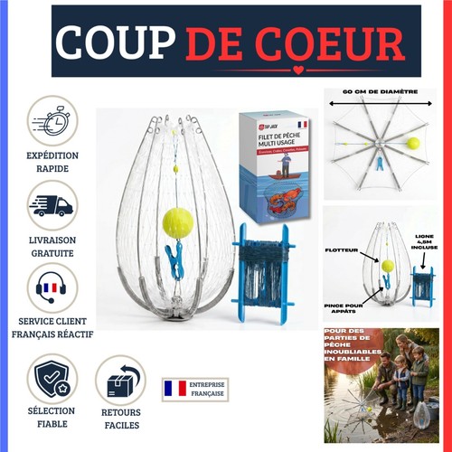 Nasse pêche pliable - de, 60