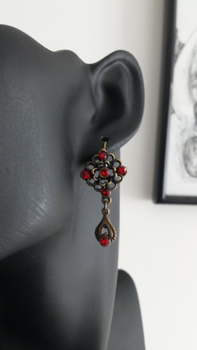 Boucles oreille bronze et - boucles,
