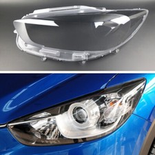 Left Side Headlight Headlamp Clear Lens Auto Shell Cover For Mazda CX-5 2013-16