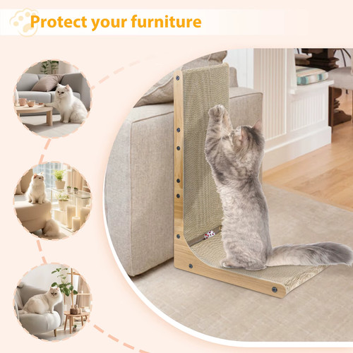 Griffoir mural chat carton - chat, l