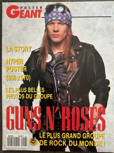 Poster géant guns roses - poster, n’