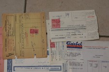 FRANCE   FISCAUX-----COLLECTION    120 DOCUMENTS  TIMBRES   S.F.U        T1061