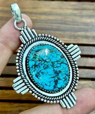 Pendentif turquoise pierre