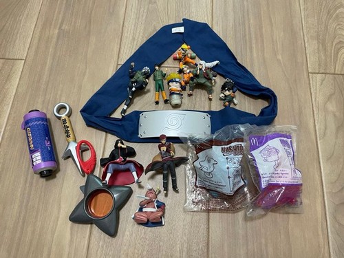 Naruto figures mcdonald - naruto, mcdonald's