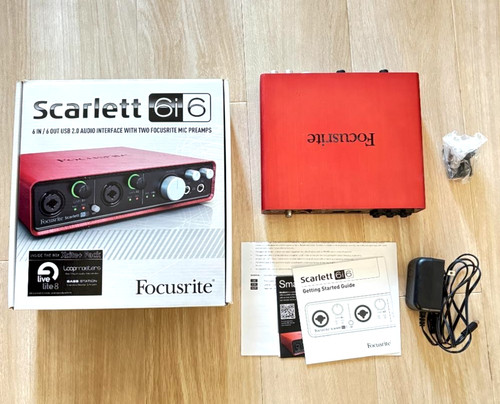 Interface audio focusrite - interface,